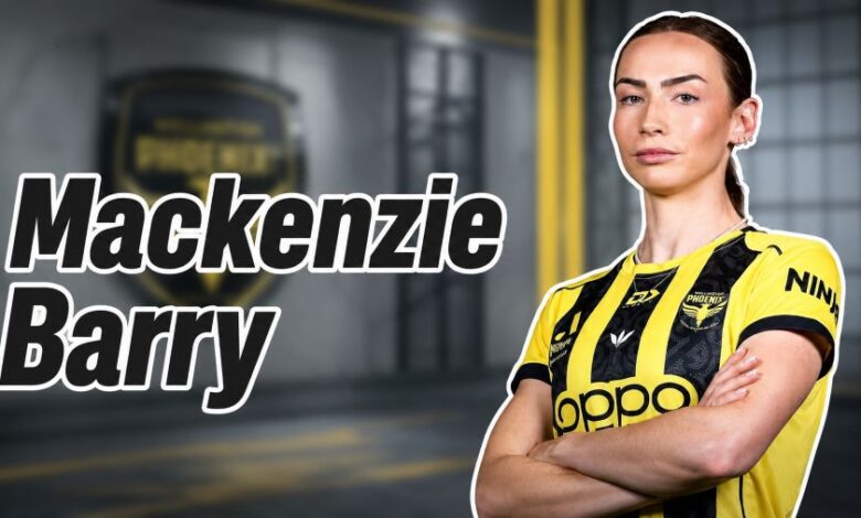 Mackenzie Barry New Zealand footballer and Wellington Phoenix defender