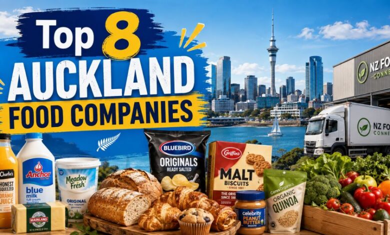 Top 8 Auckland Food Companies