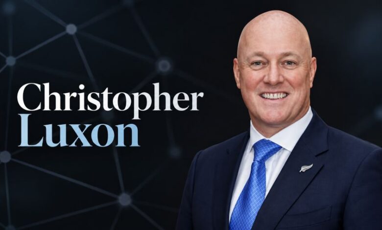 Christopher Luxon New Zealand Prime Minister
