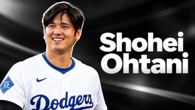 Shohei Ohtani Los Angeles Dodgers two-way baseball player