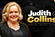 Judith Collins former National Party leader and New Zealand Law Commission president